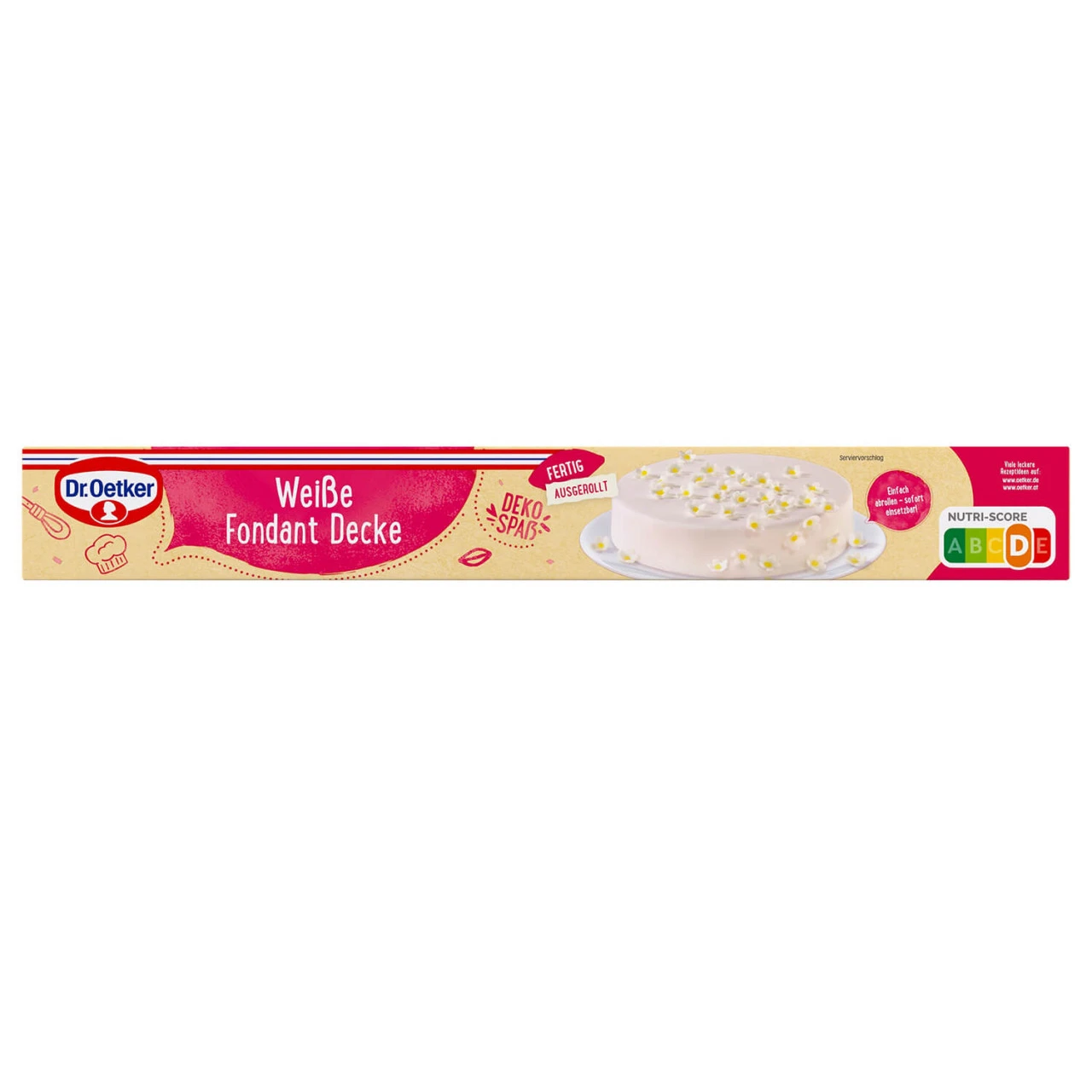 Dr. Oetker Weiße Fondant Decke 7 Dr. Oetker Weiße Fondant Decke – Bild 7