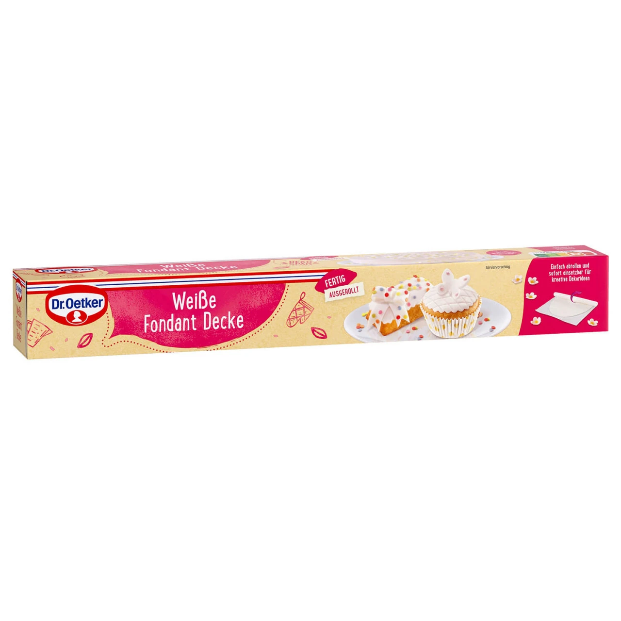 Dr. Oetker Weiße Fondant Decke 9 Dr. Oetker Weiße Fondant Decke – Bild 9