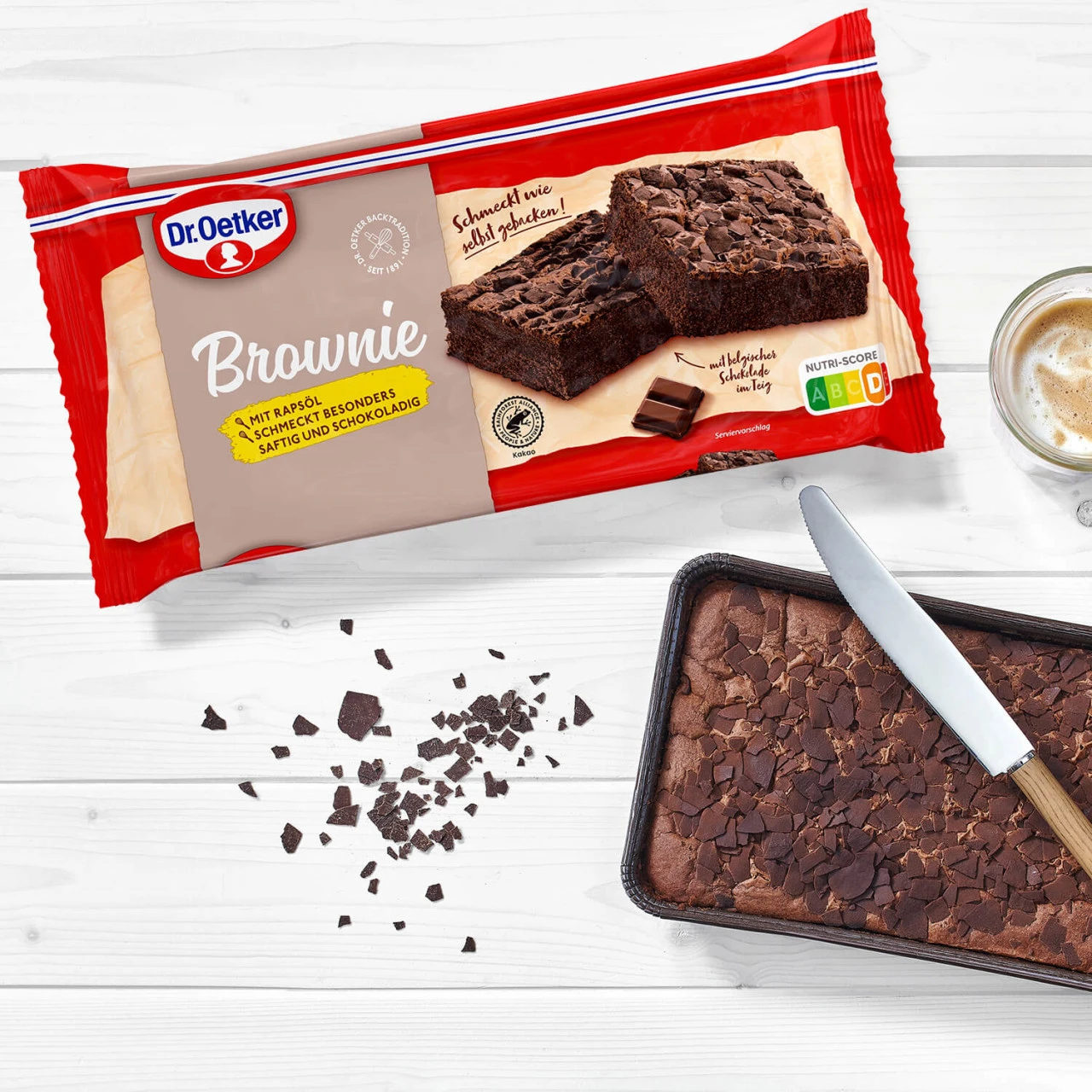 Dr. Oetker Fertiger Brownie 1 Dr. Oetker Fertiger Brownie