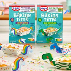 Dr. Oetker Einhorn Zauber 7 Dr. Oetker Einhorn Zauber -Deutschland Snack Verkäufe 2024 1 29 200058 1 29 200061 BakingTime beide A 1500x1500 jpg KobZ 1280x1280
