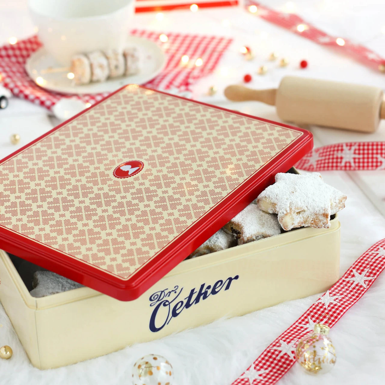 Dr. Oetker Keksdose "Stickerei" 6 Dr. Oetker Keksdose "Stickerei" – Bild 6