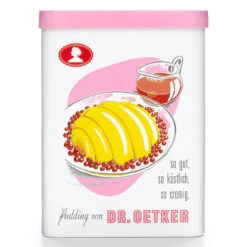 Dr. Oetker Puddingdose "Rosa" -Deutschland Snack Verkäufe 2024 112116 FST Rosa Puddingdose Front 1500x1500 1280x1280