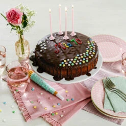 Dr. Oetker 24 Kerzen, Rosafarben