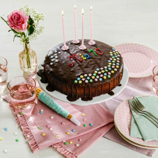 Dr. Oetker 24 Kerzen, Rosafarben -Deutschland Snack Verkäufe 2024 131933 Kerzen rosa 1280x1280