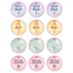 Dr. Oetker Gefüllte Dose "Ostern" -Deutschland Snack Verkäufe 2024 132210 2 F Stickerbogen gesamt XtBD 1280x1280