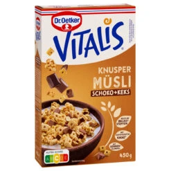 Dr. Oetker Vitalis Knuspermüsli Schoko+Keks