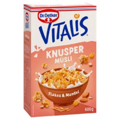 Dr. Oetker Vitalis Knuspermüsli Flakes+Mandeln