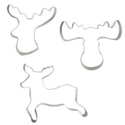 Dr. Oetker Ausstecher Hirsch Und Elch, 3-teilig