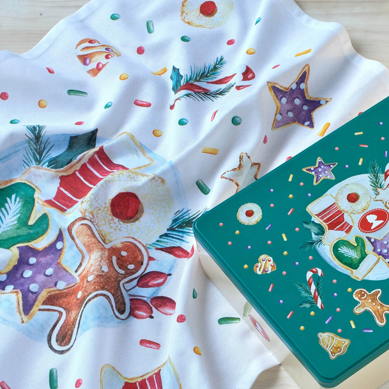 Dr. Oetker Geschirrtuch "Weihnachtsbäckerei" 4 Dr. Oetker Geschirrtuch "Weihnachtsbäckerei" – Bild 4