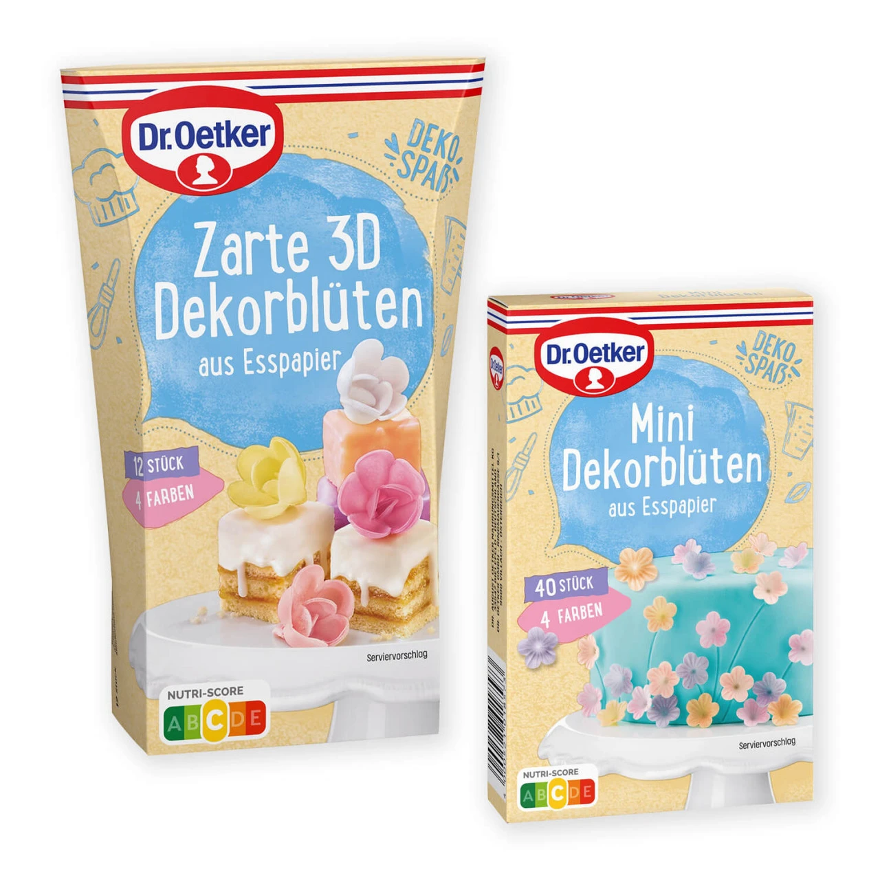 Dr. Oetker Probier-Set "Dekorblüten Fein & Zart" 1 Dr. Oetker Probier-Set "Dekorblüten Fein & Zart"