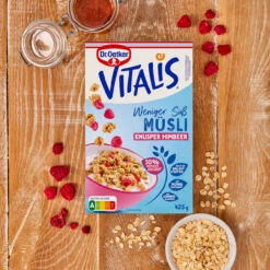 Dr. Oetker Vitalis Weniger Süß Knusper Himbeer