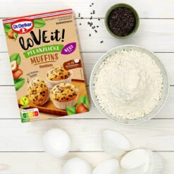 Dr. Oetker LoVE It! Pflanzliche Muffins