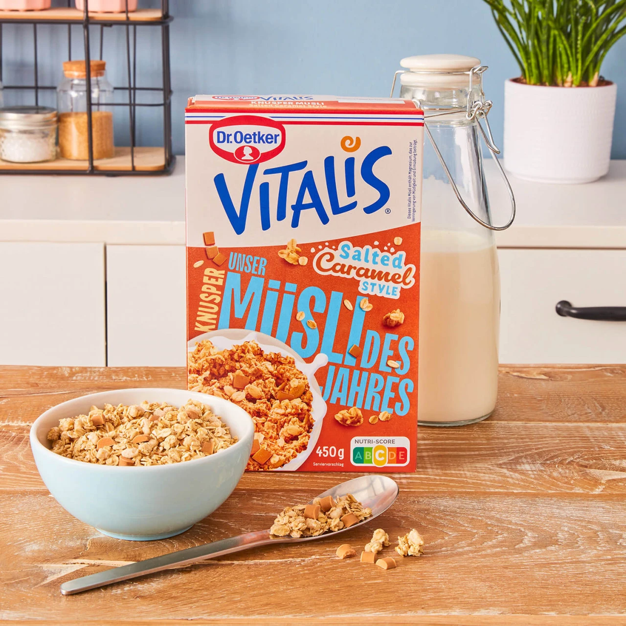 Dr. Oetker Vitalis Müsli Des Jahres Salted Caramel Style 2 Dr. Oetker Vitalis Müsli Des Jahres Salted Caramel Style – Bild 2