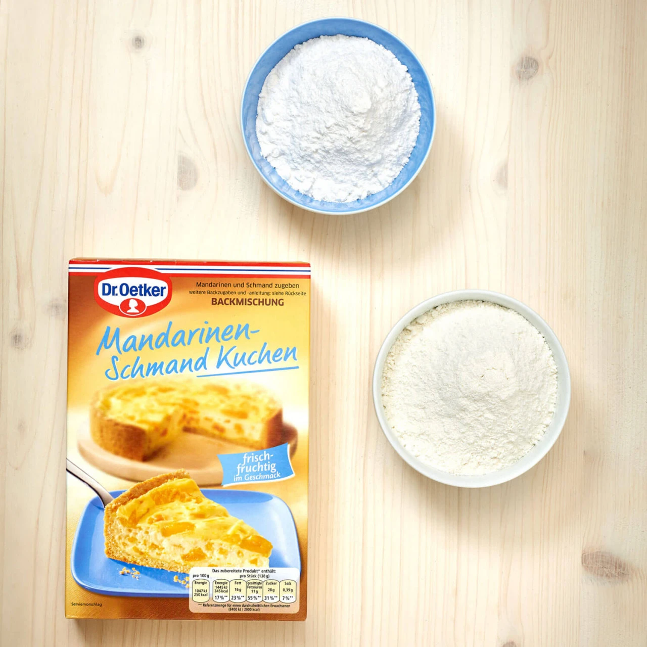 Dr. Oetker Mandarinen Schmand Kuchen 1 Dr. Oetker Mandarinen Schmand Kuchen