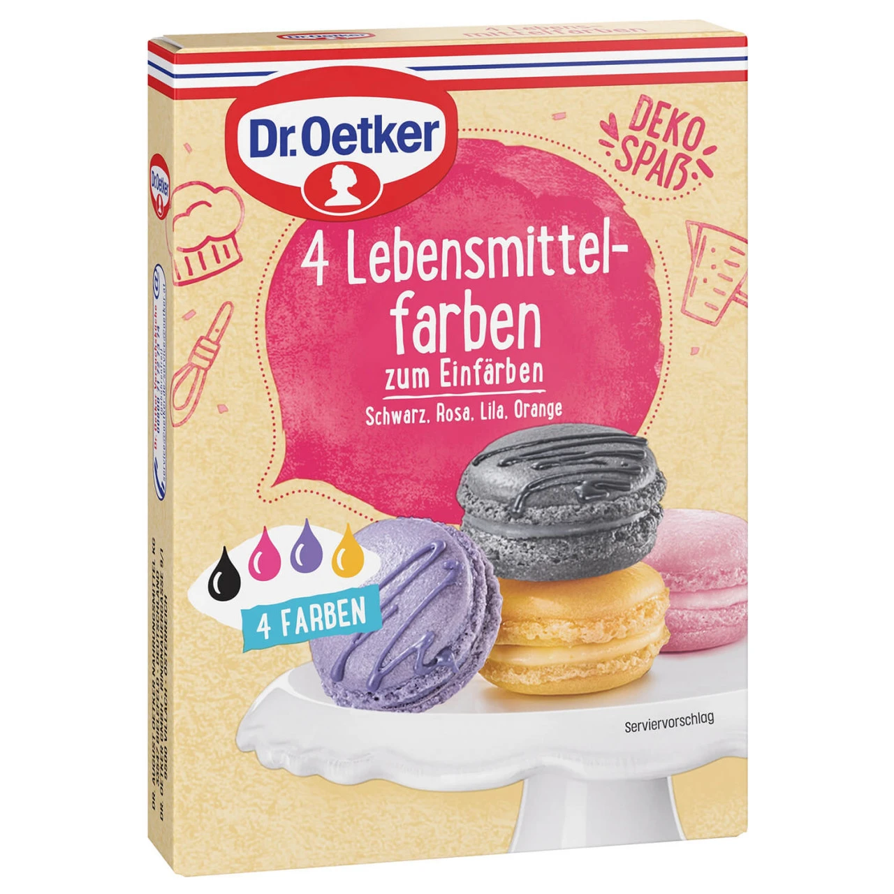 Dr. Oetker 4 Lebensmittelfarben 8 Dr. Oetker 4 Lebensmittelfarben – Bild 8