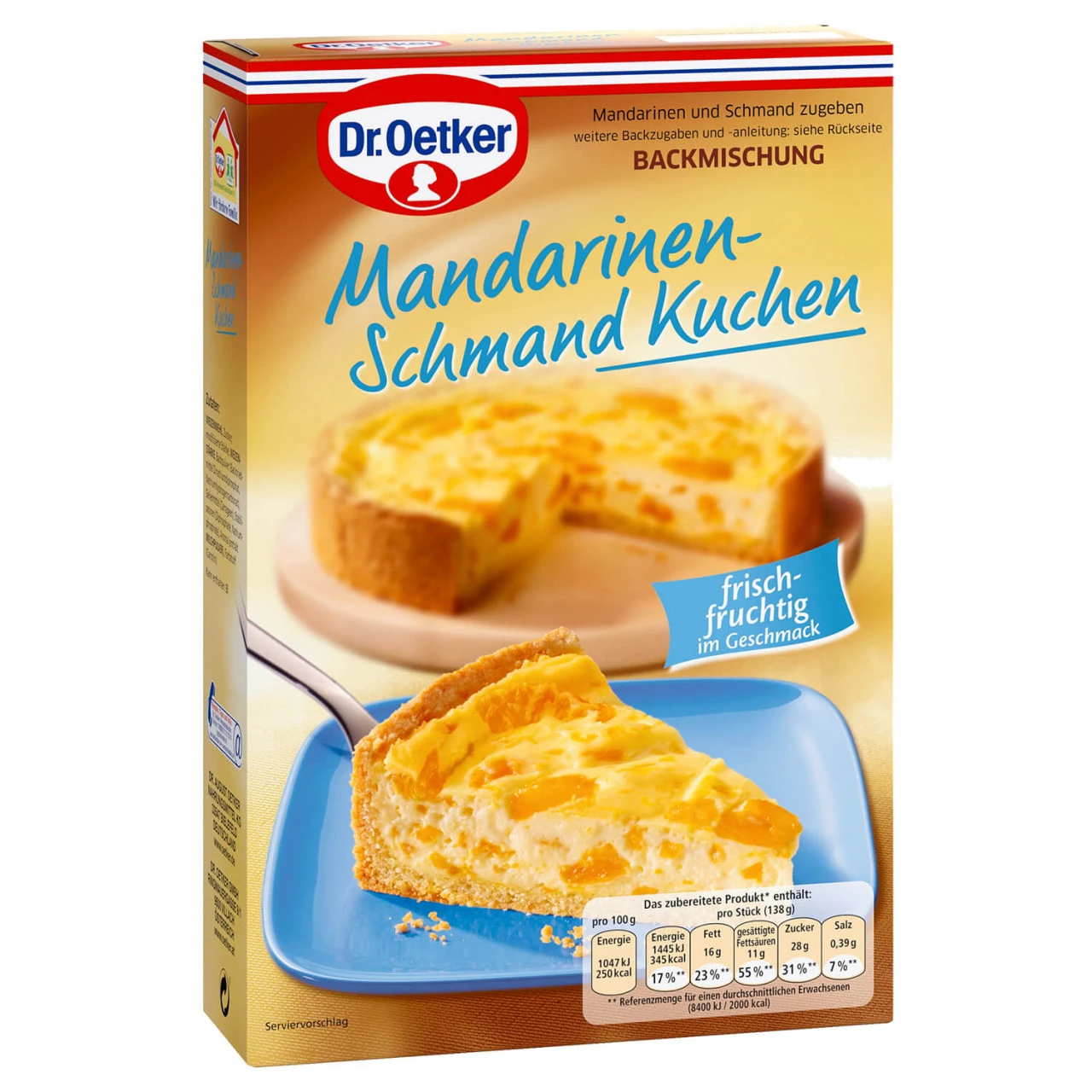 Dr. Oetker Mandarinen Schmand Kuchen 5 Dr. Oetker Mandarinen Schmand Kuchen – Bild 5