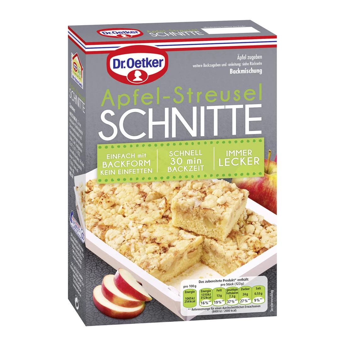 Dr. Oetker Apfel-Streusel Schnitte 3 Dr. Oetker Apfel-Streusel Schnitte – Bild 3
