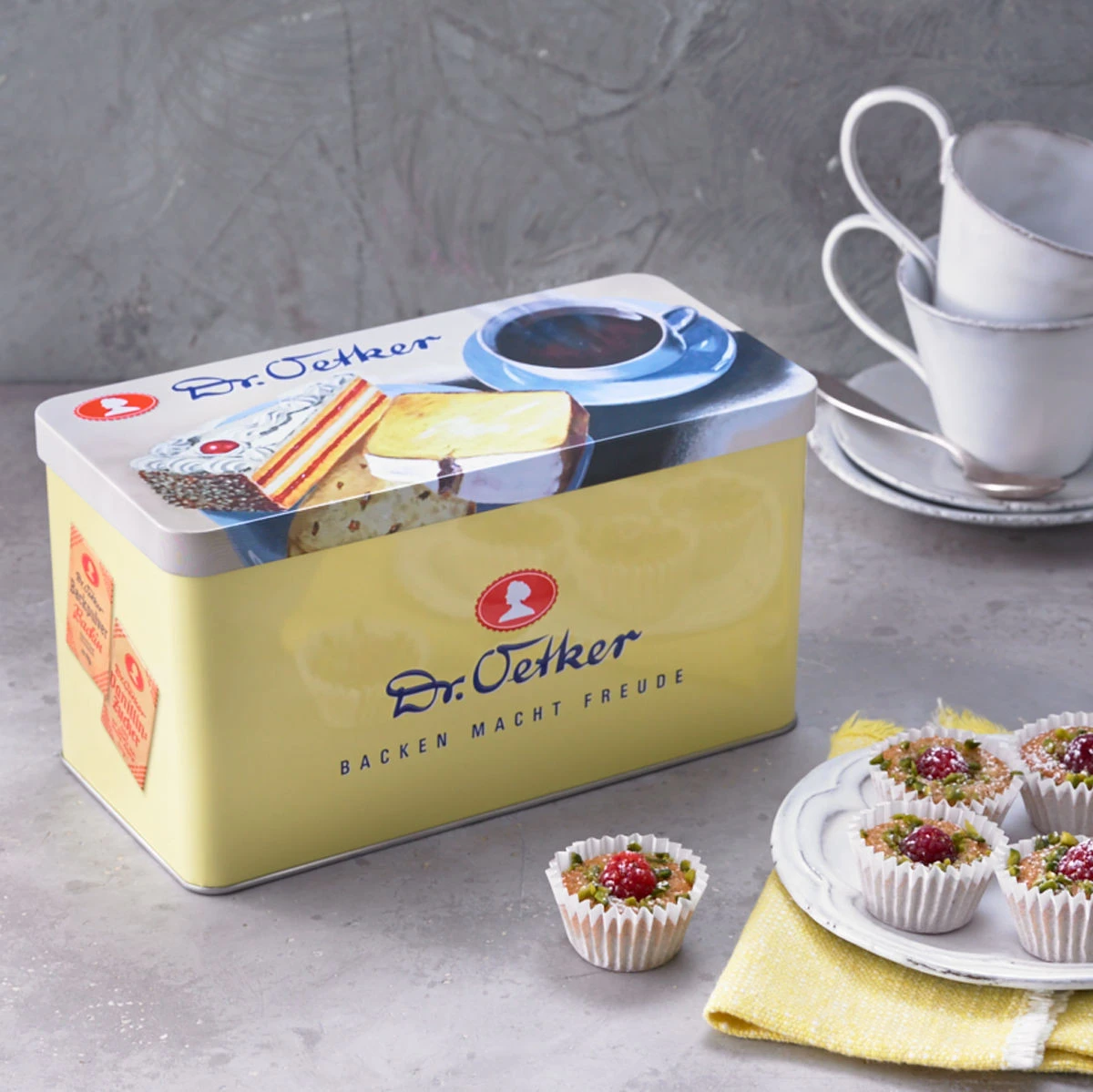 Dr. Oetker Gefüllte Aufbewahrungsdose "Kaffee-Klatsch" 2 Dr. Oetker Gefüllte Aufbewahrungsdose "Kaffee-Klatsch" – Bild 2