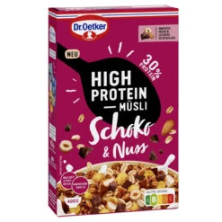 Dr. Oetker High Protein Müsli Schoko & Nuss