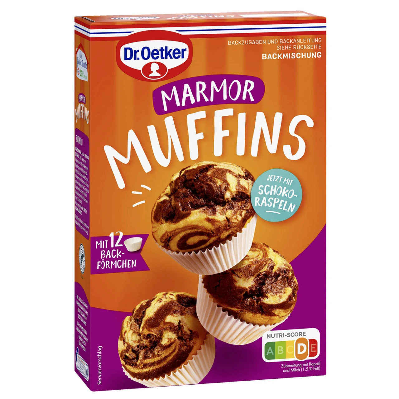 Dr. Oetker Marmor Muffins 1 Dr. Oetker Marmor Muffins
