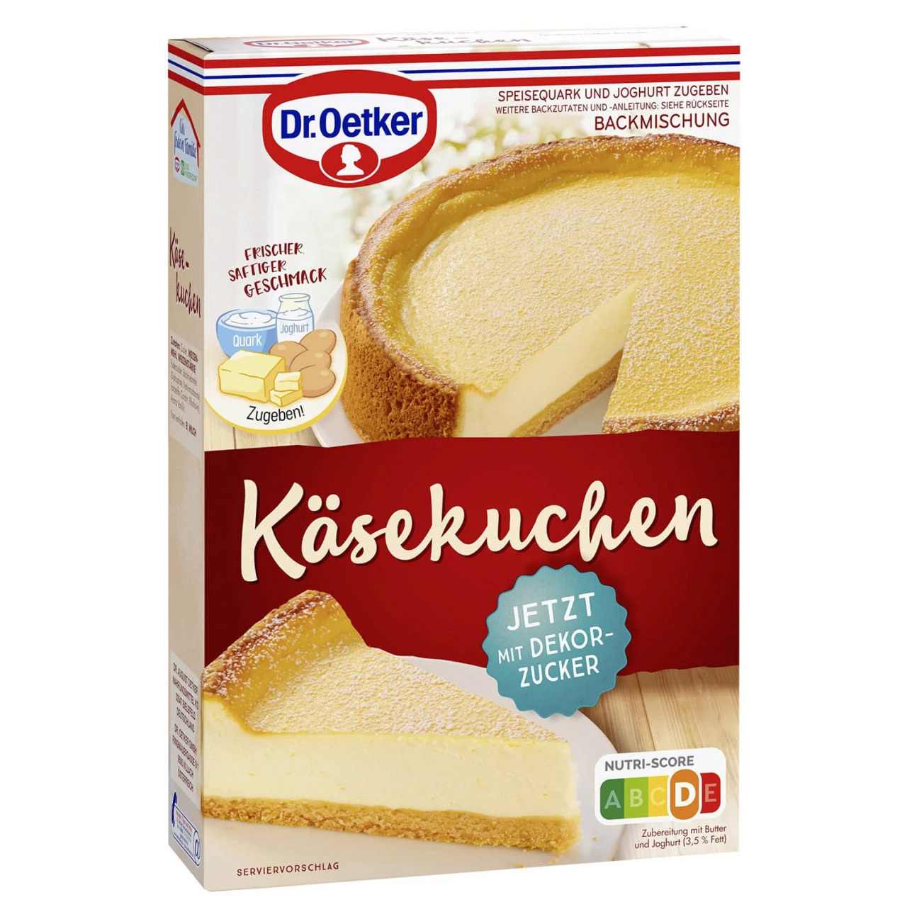 Dr. Oetker Käse Kuchen 1 Dr. Oetker Käse Kuchen