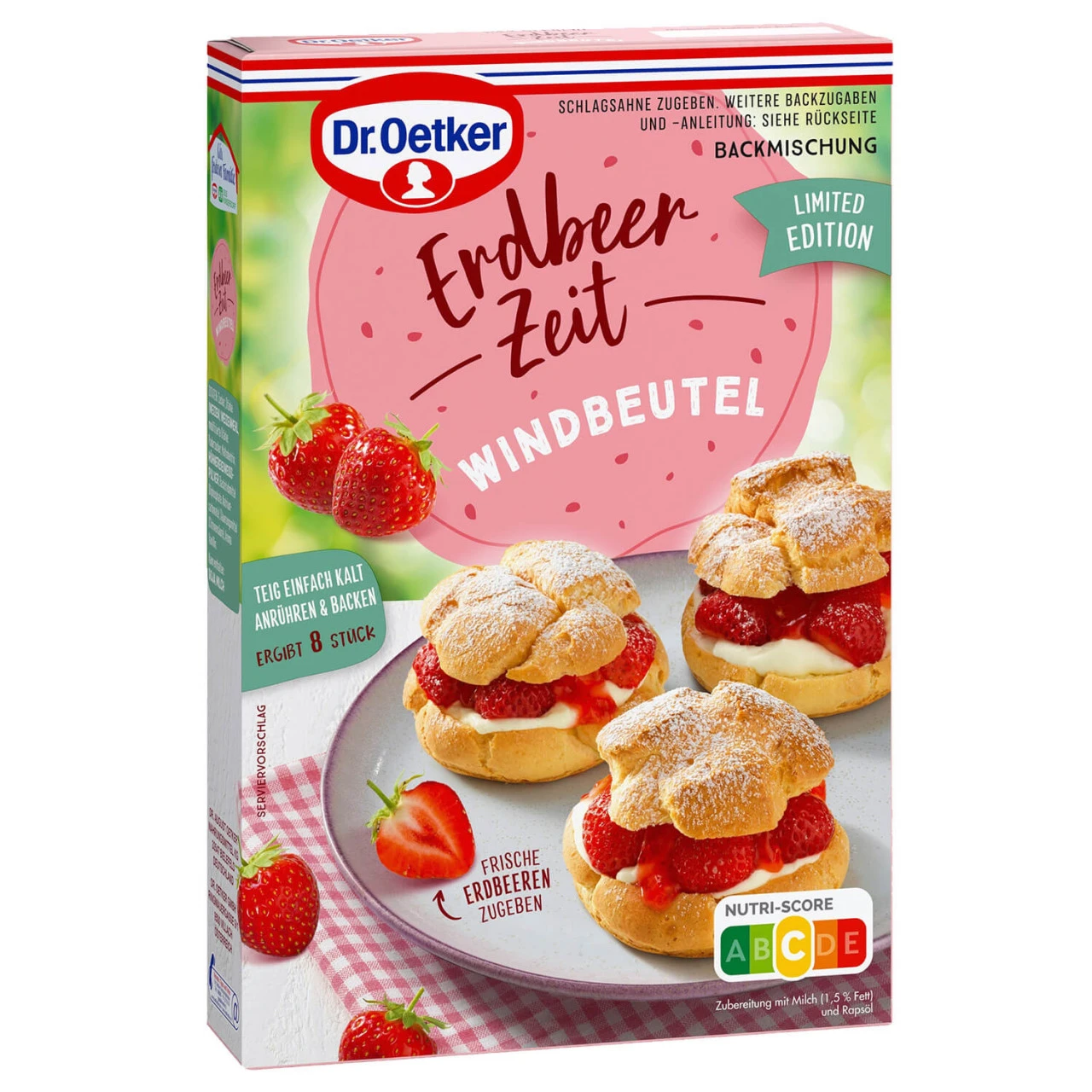 Dr. Oetker Erdbeer Zeit Windbeutel 3 Dr. Oetker Erdbeer Zeit Windbeutel – Bild 3
