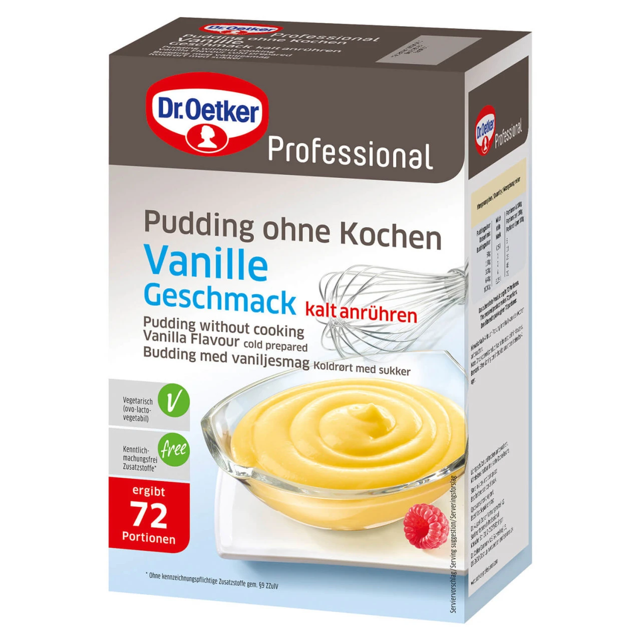 Dr. Oetker Pudding Ohne Kochen Vanille-Geschmack 2 Dr. Oetker Pudding Ohne Kochen Vanille-Geschmack – Bild 2