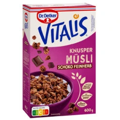 Dr. Oetker Vitalis Knuspermüsli Schoko Feinherb